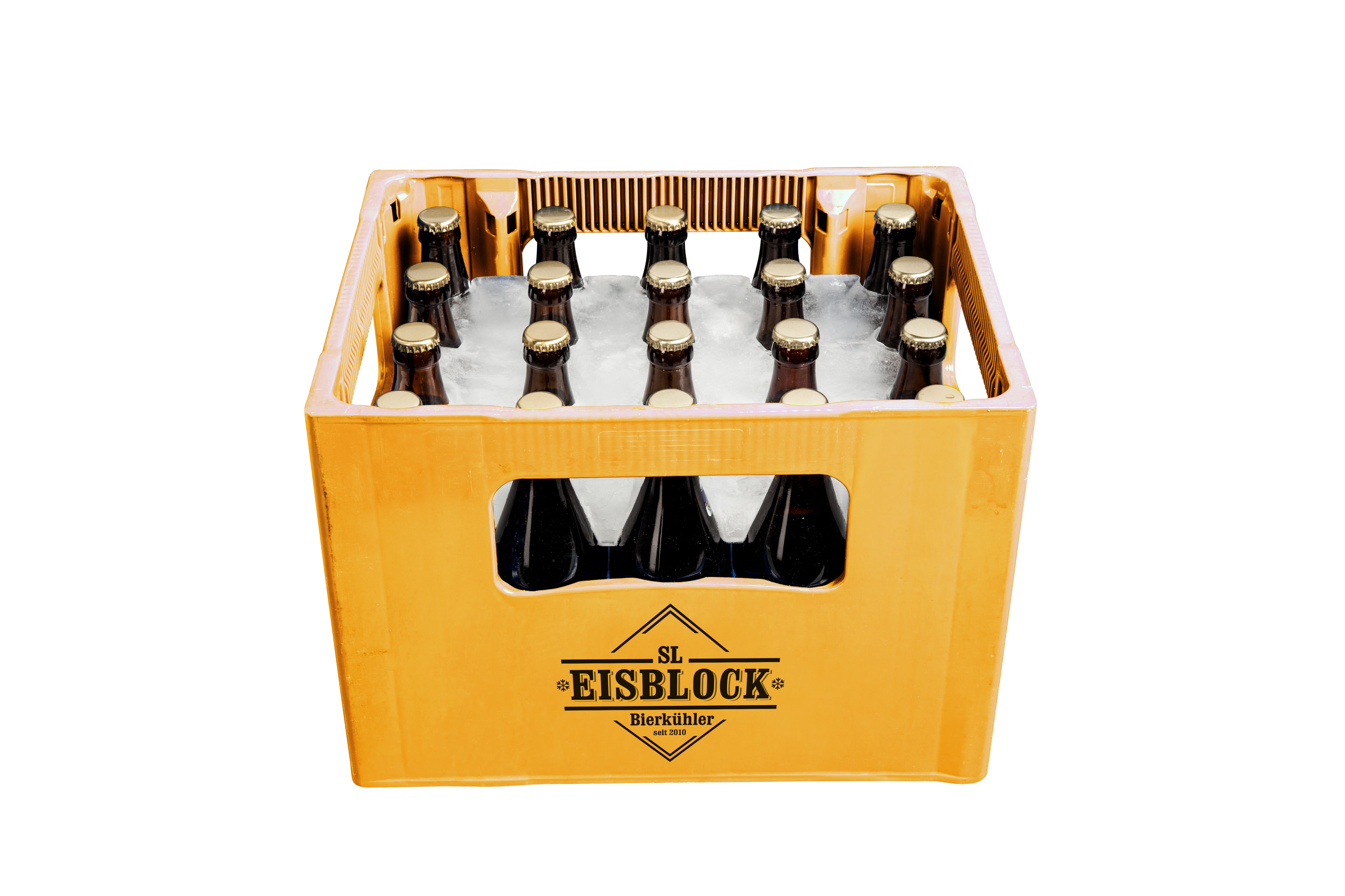 SL-Eisblock für 0,33L Flaschen Bierkastenkühler