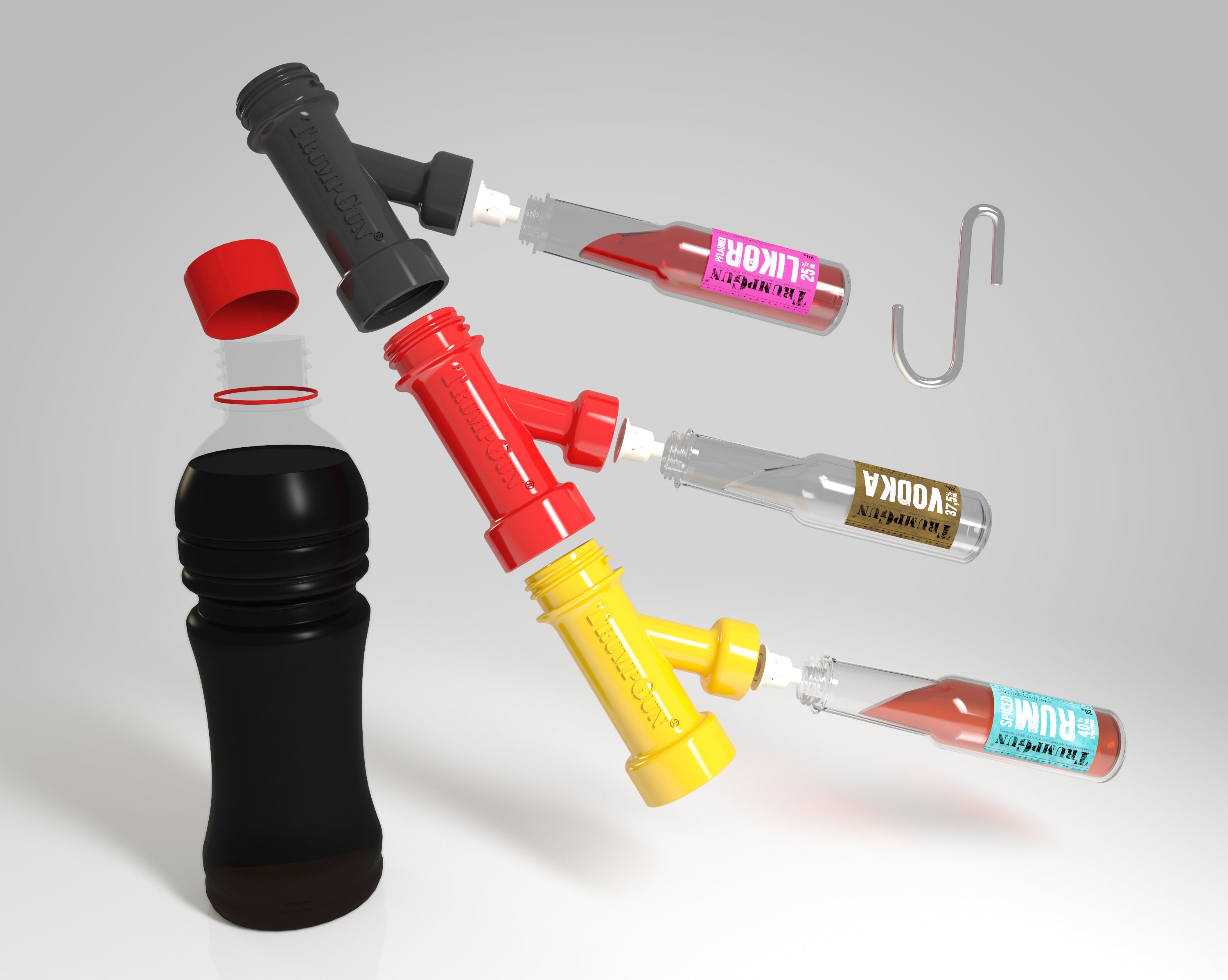 TrumpGun Trump Gun Make Party great again Festival Shoot Shot Schnaps Geburtstagsgeschenk