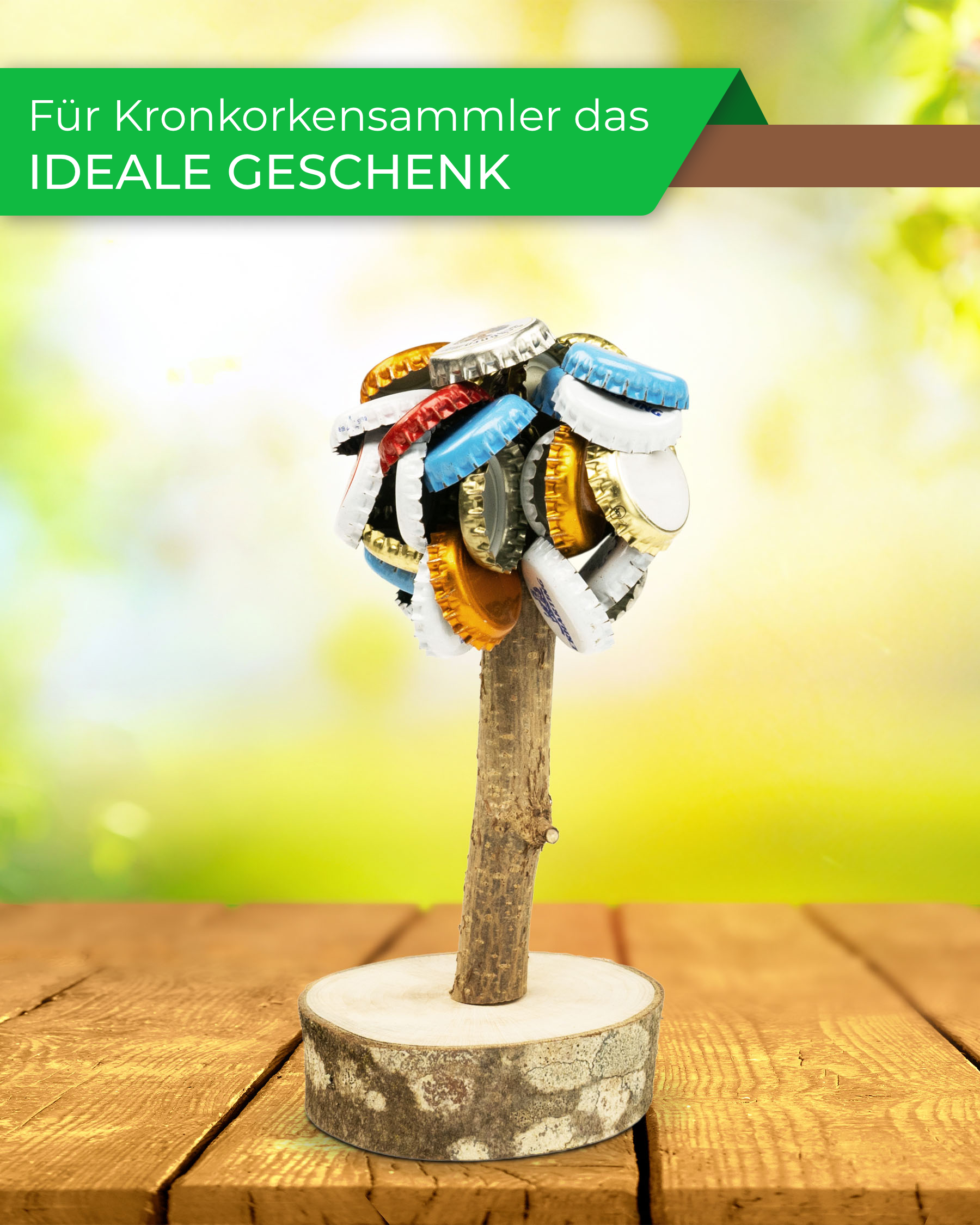 Der Deggelbam -naturbelassen- bayrisch verpackt V2.0