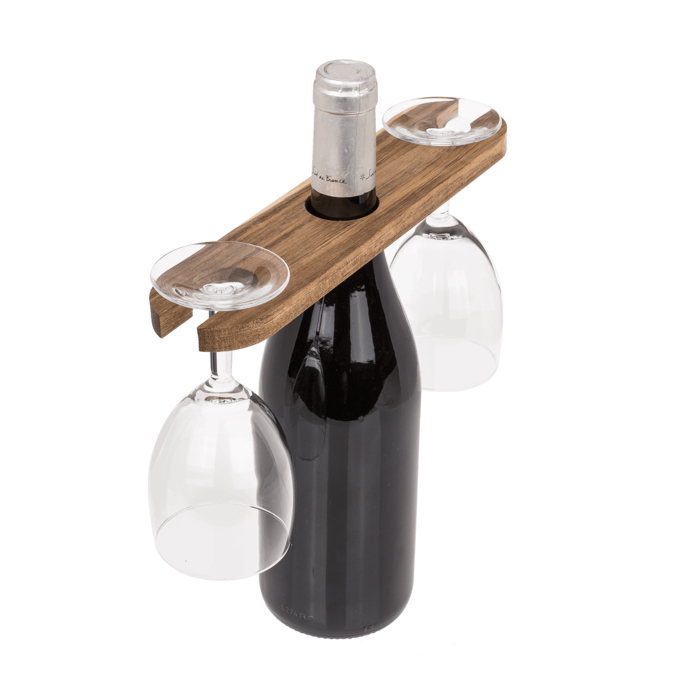 Weinglashalter für Rotwein und Weißwein