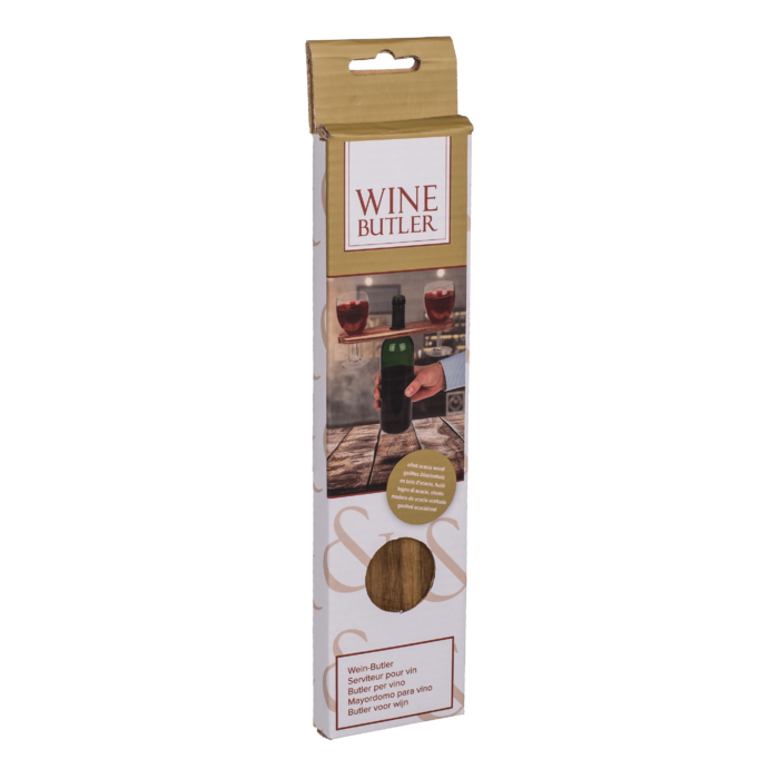 Weinglashalter für Rotwein und Weißwein