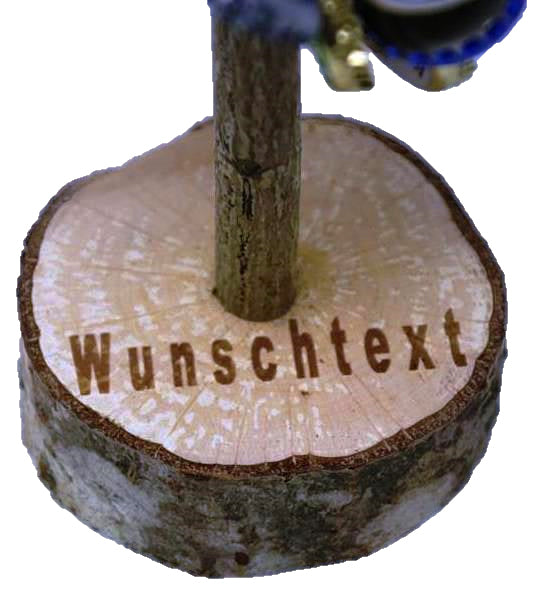Deckelbaum mit Name