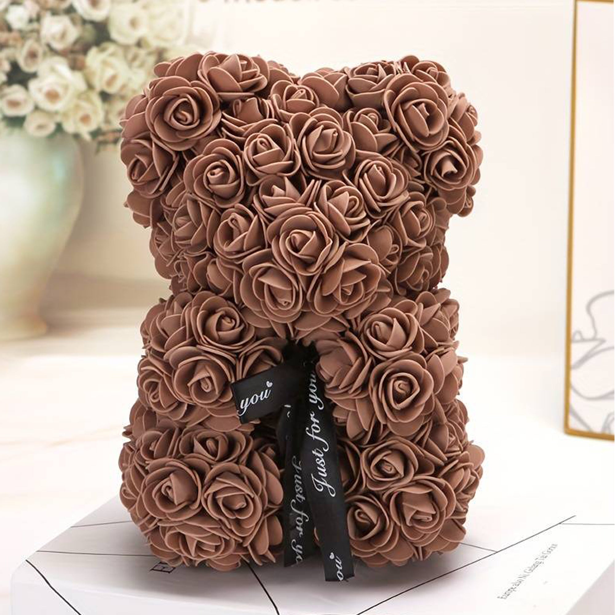 Muttertagsgeschenk Valentinstagsgeschenk Geschenkidee Rosenbär