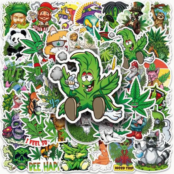 Marihuana Cannabis Bubaz Sticker Aufkleber